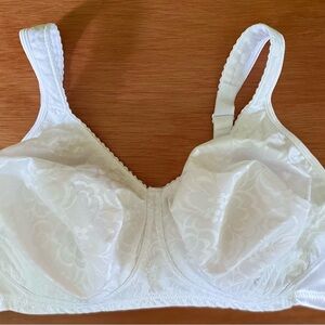 Playtex White Floral Bra Size 42DD‎